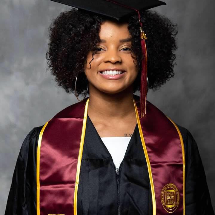 Alexis Hart at her University of Minnesota graduation